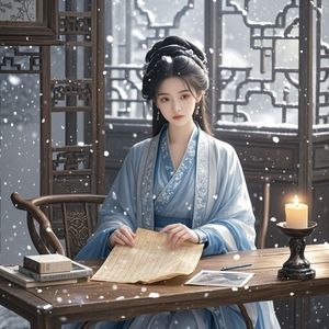 雪落旧信笺_乐锦樱