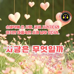 사랑은 무엇일까