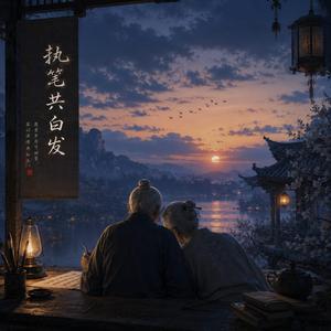 執筆共白髮