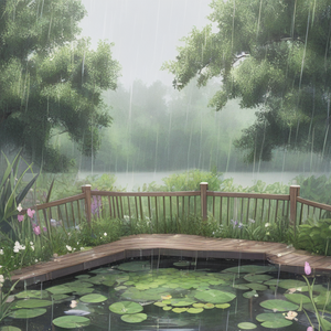 借着雨点说爱你