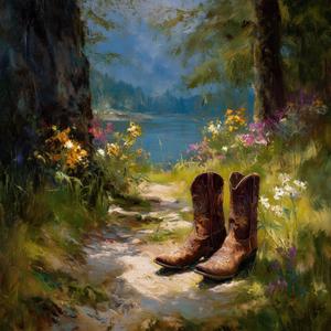 Two Worn Out Boots