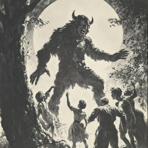 Gargantua, Improvised Fertility Ritual and Ritual Stomping Event "Bacchanalia of Ten Thousand Toes" (Exhibit Reinstated After Flood Damage)