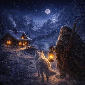 Frost on the Lantern Glass