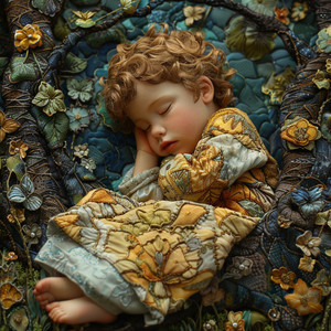 Serenata Iluminada Por Las Estrellas En La Canción De Cuna Del Bebé