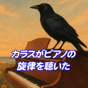 カラスがピアノの旋律を聴いた