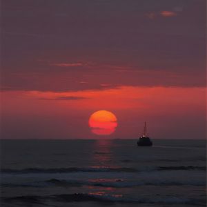 Sunset on the Shore