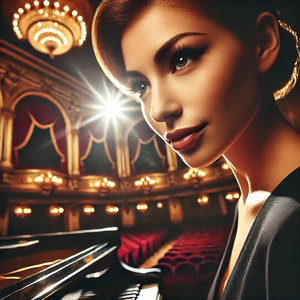 カフェで静かな朝のコーヒータイム