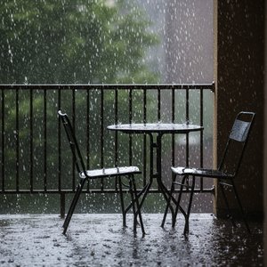 After Dark Backstreets In Rainfall