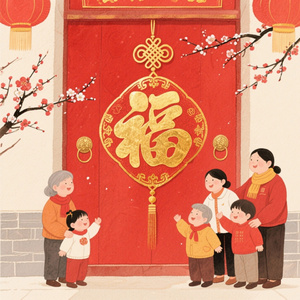 福气满门岁岁都安度