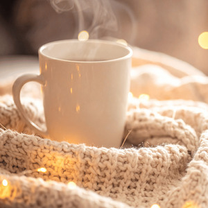 コーヒーショップでくつろぐ時間