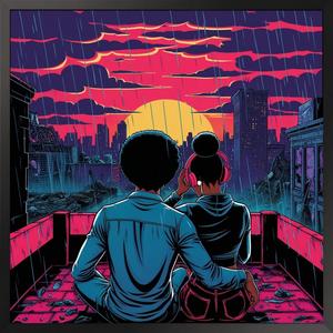 rainy days found us on the rooftop