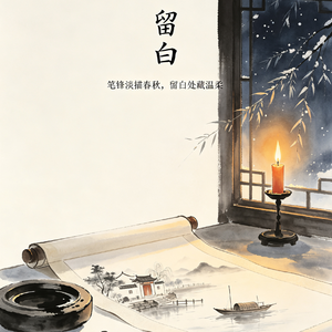 留白