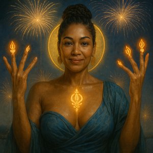 Golden Touch of Light