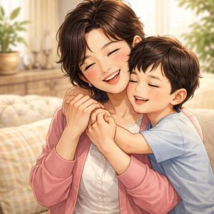 우리 엄마 사랑해