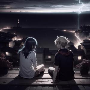 lets sit and watch the world end