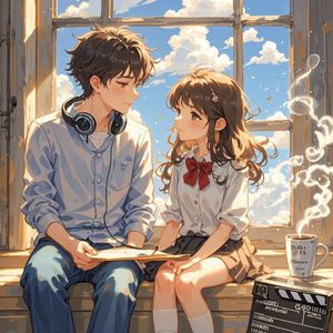 耳机里的侧脸_泥巴人