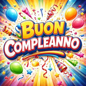 Buon compleanno (Coriandoli a valanga)
