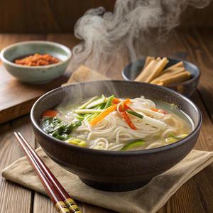 칼국수 한 그릇의 행복