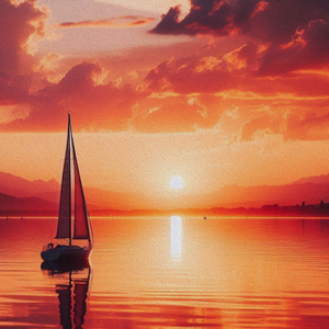 Orange Skyline