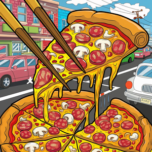 Harmony of Colors in Melodies: Rainbow Skies