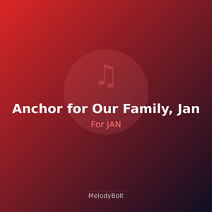 Anchor for Our Family, Jan (Version 1)