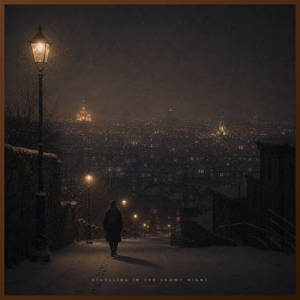 Strolling in the Snowy Night