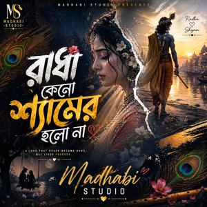 Radha Keno Shyamer Holo Na | Bengali Lo-fi Sad Song | Krishna Bhakti Vibes