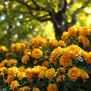 Жовті рози2