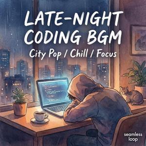 Minimal Night Coding City Pop