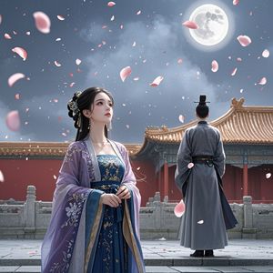 宫墙月，照故人_木槿