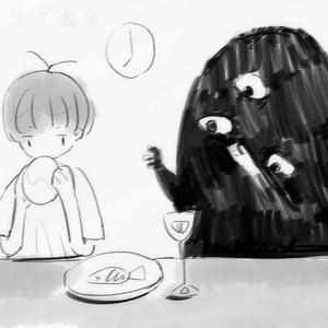 一只黑黑的妖怪住进了我家