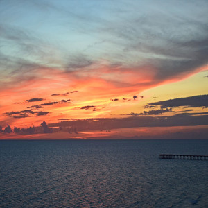 휴식타임 (바다위에 새벽공기)