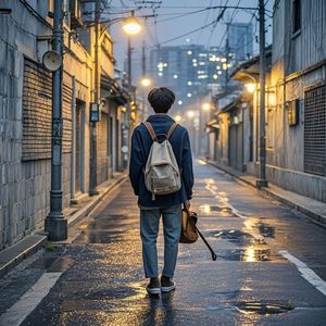 巷口路灯