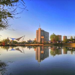 蓝色的赛里木湖