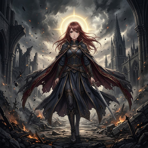 戦旗の下で咲く