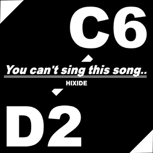 You can`t sing this song (D2-C6)(Inst.)