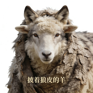 披着狼皮白羊