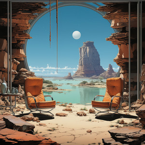 Summer ambiance, Cicadas and Piano in the Background