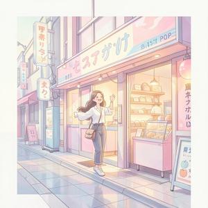 お買い物に来てくれる白いブラウスの奥さん