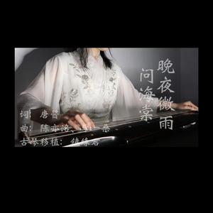 《晚夜微雨问海棠》