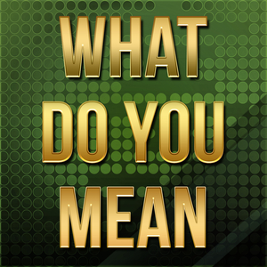 What Do You Mean (Originally Performed by Justin Bieber) (Karaoke Version)