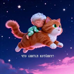 Что снится котёнку?