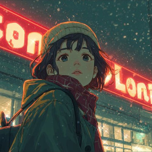 冬の駅前広場で意欲湧くシティポップ作業用音楽