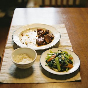 男人就像食堂里的饭菜