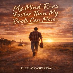 My Mind Runs Faster Than My Boots Can Move