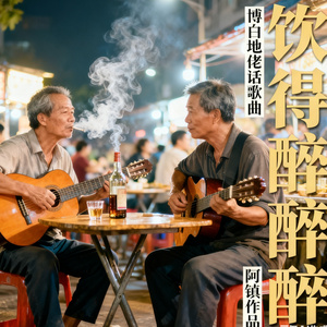 饮得醉醉醉（博白地佬话歌曲）