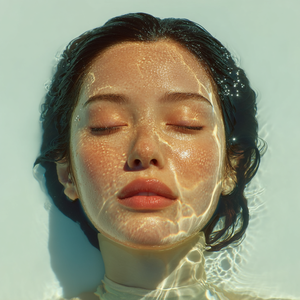 庐山西海的太阳雨