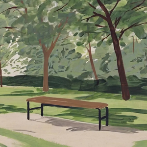 长椅背面的风声