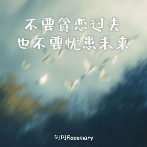 不要贪恋过去也不要忧患未来