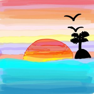 Atardecer en la Playa